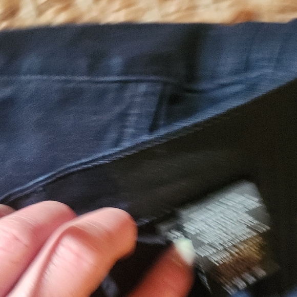 J Brand Blue Skinny Jeans with Ankle Zippers - Picture 3 of 6